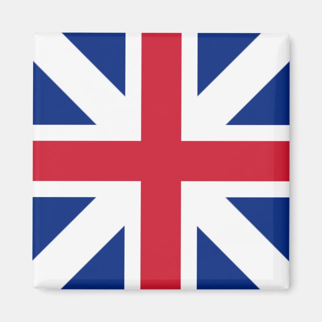 Great Britain Square Magnet (Vorne)
