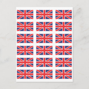 Great Britain Union Jack Flag Postcard Postkarte