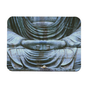 Great Buddha Detail, Kotokuji Temple, Kamakura, 2 Magnet
