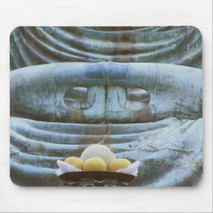 Great Buddha Detail, Kotokuji Temple, Kamakura, Mousepad