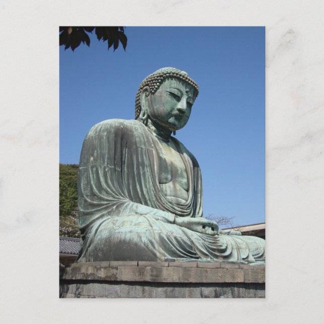 Great Buddha - Kamakura, Japan Postkarte (Vorderseite)