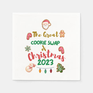 Great Cookie Swap of Christmas 2023 - Napkins Serviette
