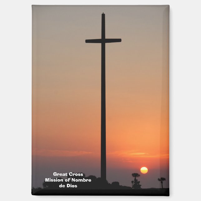 Great Cross St. Augustine, Florida Magnet (Vorderseite)