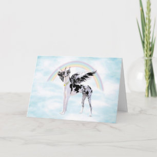 Great Dane Angel Harle Karte
