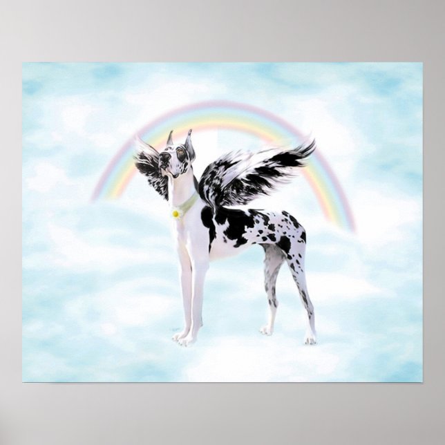 Great Dane Angel Harle Poster (Vorne)