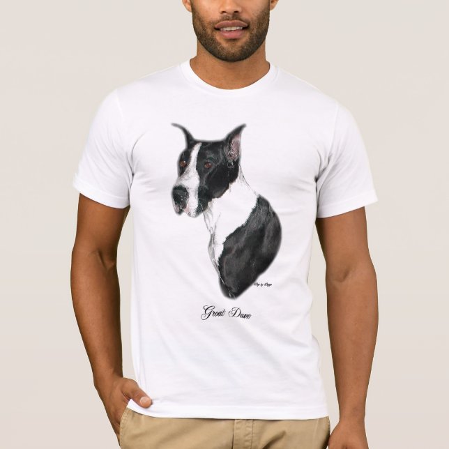 Great Dane Art Geschenke T-Shirt (Vorderseite)