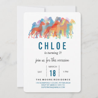 Great Dane Birthday Invitation Einladung