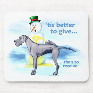 Great Dane BTG Blue UC Mousepad