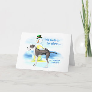 Great Dane BTG Mantle UC Feiertagskarte