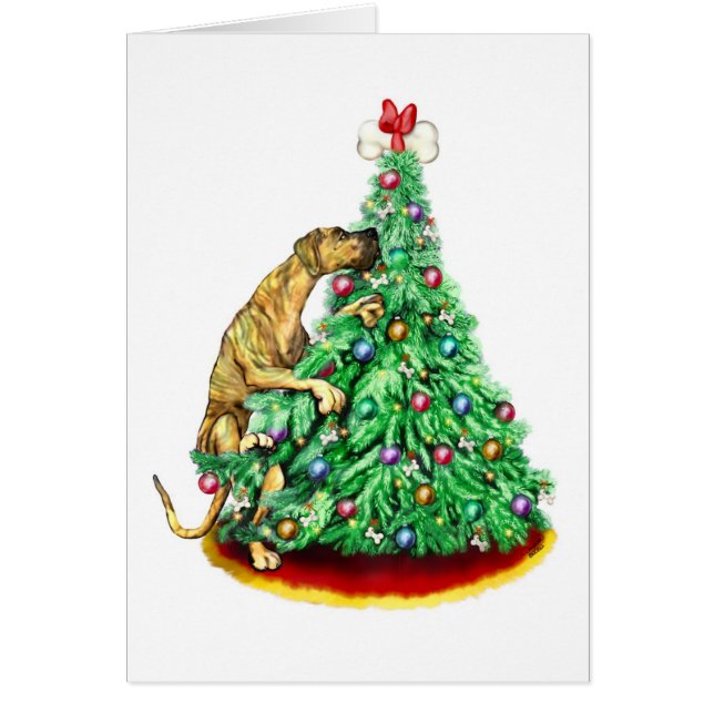 Great Dane Christmas Reach Goals Brindle UC (Vorne)