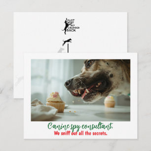 Great Dane: Cupcake Hunde Pflicht Postkarte