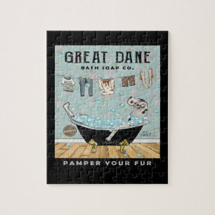Great Dane Dog Bath Soap Company Puzzle