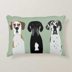 Great Dane Dog Dekokissen
