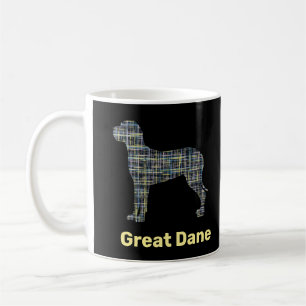 Great Dane Dog Gelb & Black Grill Line Kaffee Tass Kaffeetasse