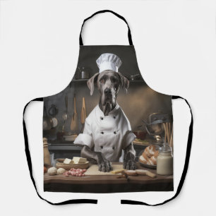 Great Dane Dog Koch Schürze