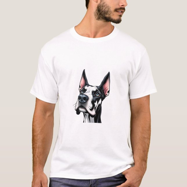 Great Dane Dog T-Shirt (Vorderseite)