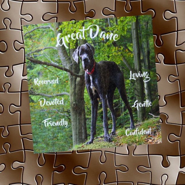 Great Dane Dog Tracks Jigsaw Puzzle Spiel (Von Creator hochgeladen)