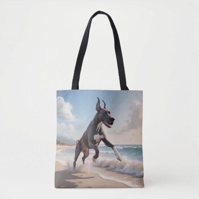 Great Dane Elegante Schultertasche (Vorderseite)