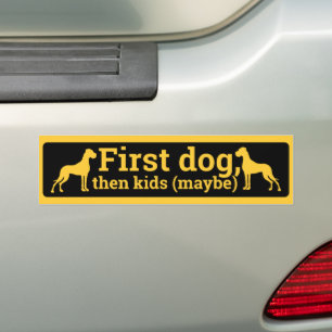 Great Dane First Dog Auto Autoaufkleber