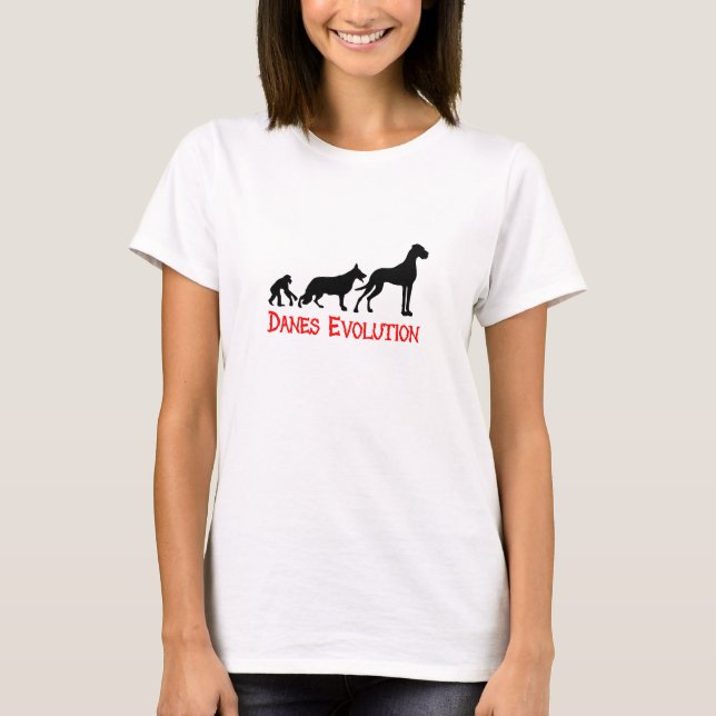 Great Dane Fun Geschenke T-Shirt (Vorderseite)