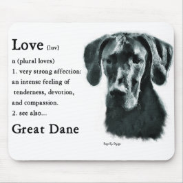 Great Dane Gips Mousepad