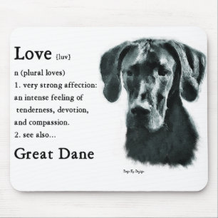 Great Dane Gips Mousepad