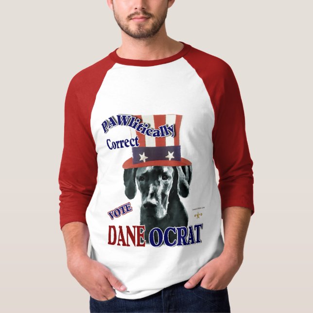 Great Dane Gips T-Shirt (Vorderseite)