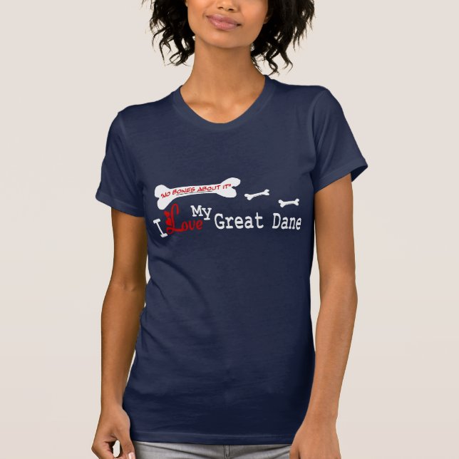 Great Dane Gips T-Shirt (Vorderseite)