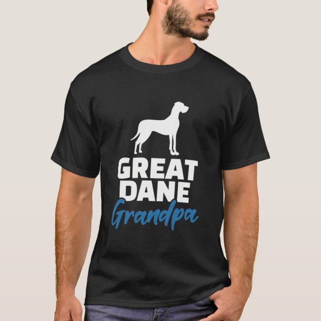 Great Dane Grandpa Essential  T-Shirt (Vorderseite)