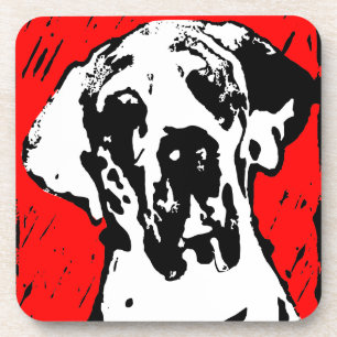 Great Dane Graphics Getränkeuntersetzer