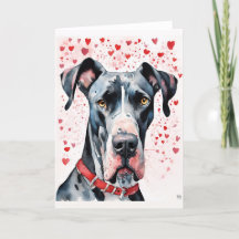 Great Dane Grußkarte
