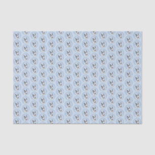 Great Dane (Harlequin) Malerei - Original Dog Art Seidenpapier