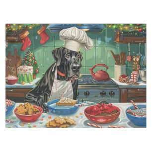 Great Dane Holiday Baking: Feierliche Weihnachten Tischdecke