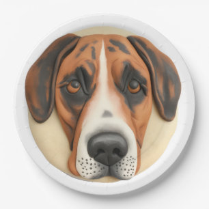 Great Dane Hund 3D Inspiriert Pappteller