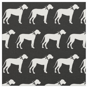 Great Dane Hund Silhouette Pet Stoff