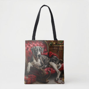 Great Dane Hund Weihnachten