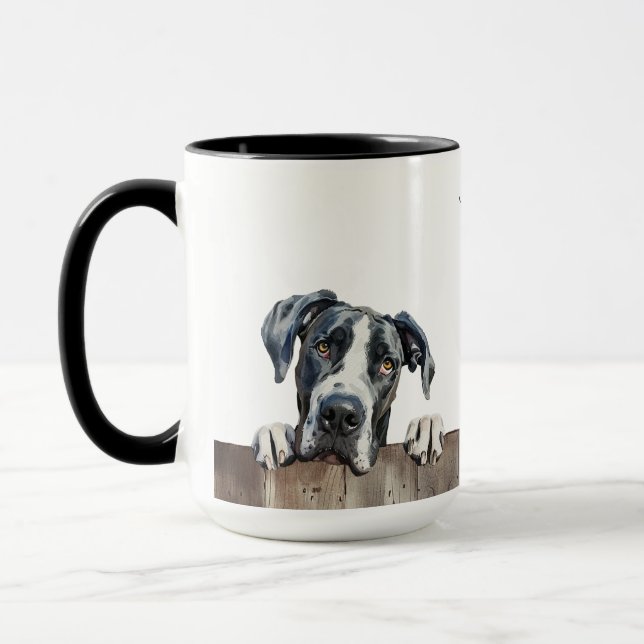 Great Dane Hundetasse Tasse (Links)