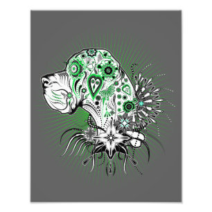 Great Dane Illustration Fotodruck