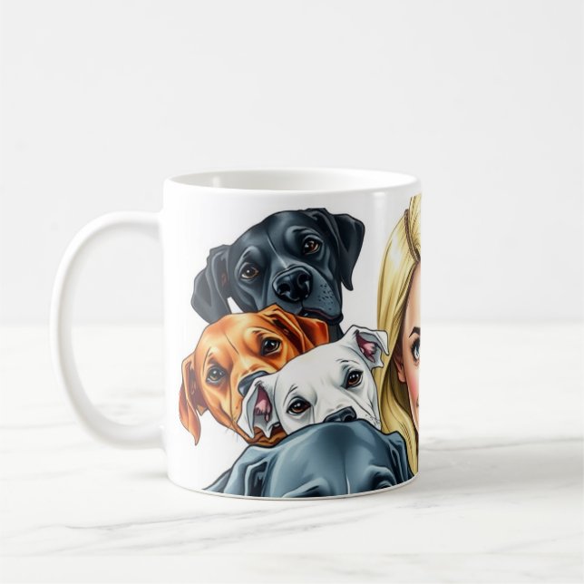 Great Dane  Kaffeetasse (Links)