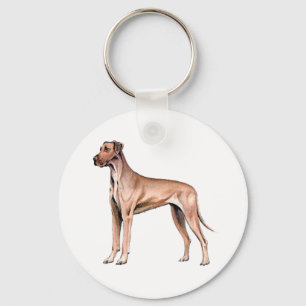 Great Dane Keyring Schlüsselanhänger