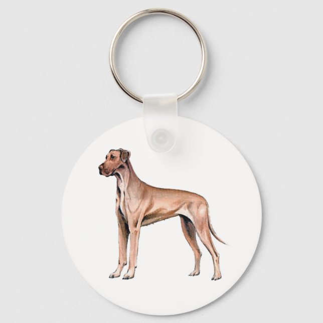 Great Dane Keyring Schlüsselanhänger (Vorderseite)