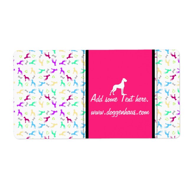 Great Dane Label (Vorne)