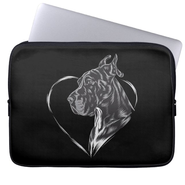 Great Dane Laptopschutzhülle (Vorderseite)