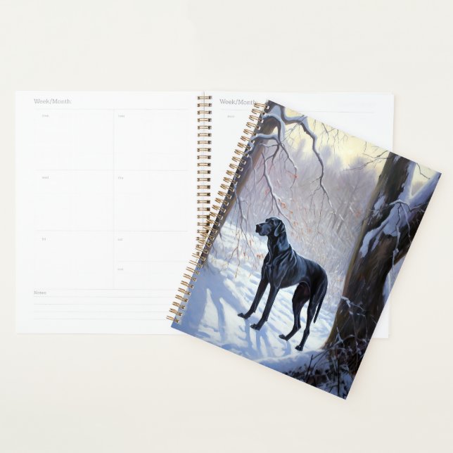 Great Dane Let it Schnee Weihnachten Planer (Anzeige)