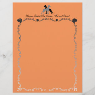 Great Dane Letterhead Köpfe Flyer