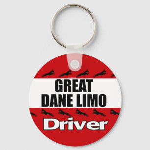 Great Dane Limo Driver Schlüsselanhänger