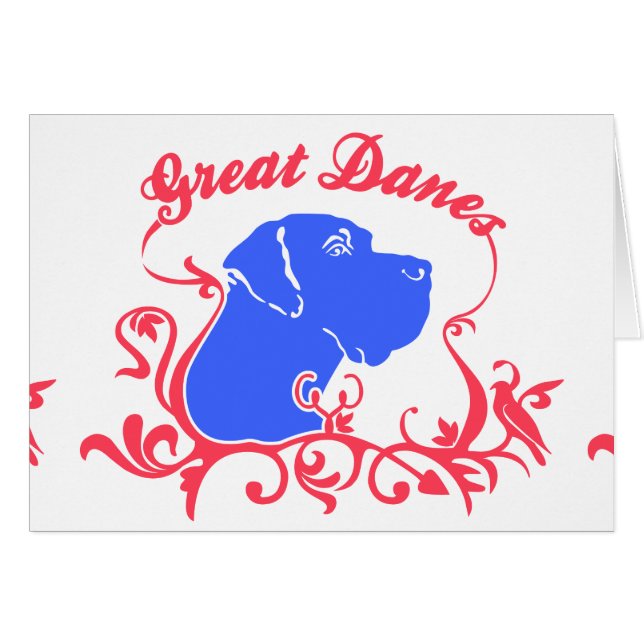 Great Dane Logo (Vorderseite (Horizontal))