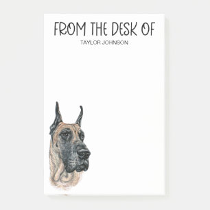 Great Dane Lover Post-it Klebezettel