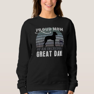 Great Dane Mama I Liebe Great Danes Dog Mama Mutte Sweatshirt