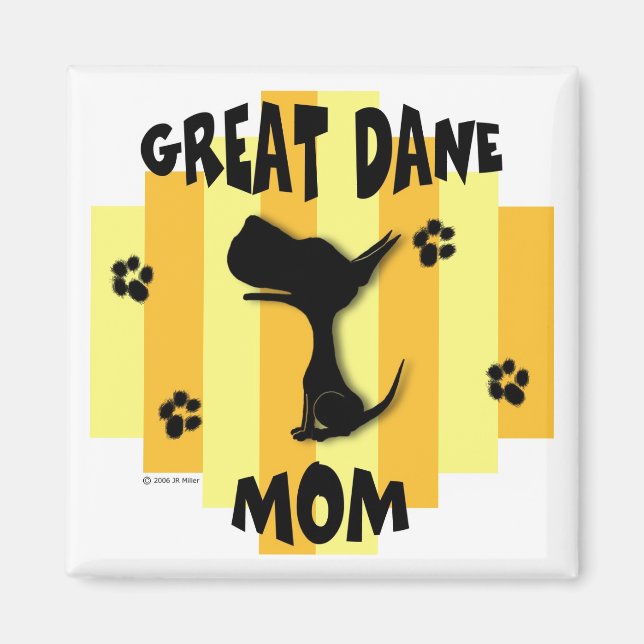 Great Dane Mama Magnet (Vorne)